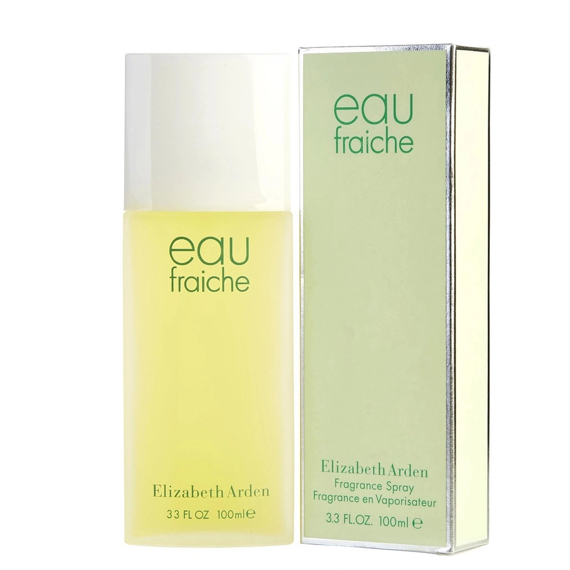 Elizabeth Arden Eau Fraiche Fragrance Spray 100ml bottle and retail box