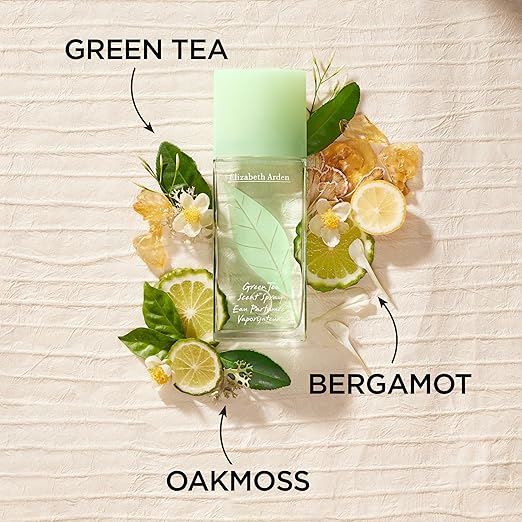 Elizabeth Arden Green Tea Long-Lasting Perfume for Women – Fresh & Floral Eau de Toilette Elizabeth Arden