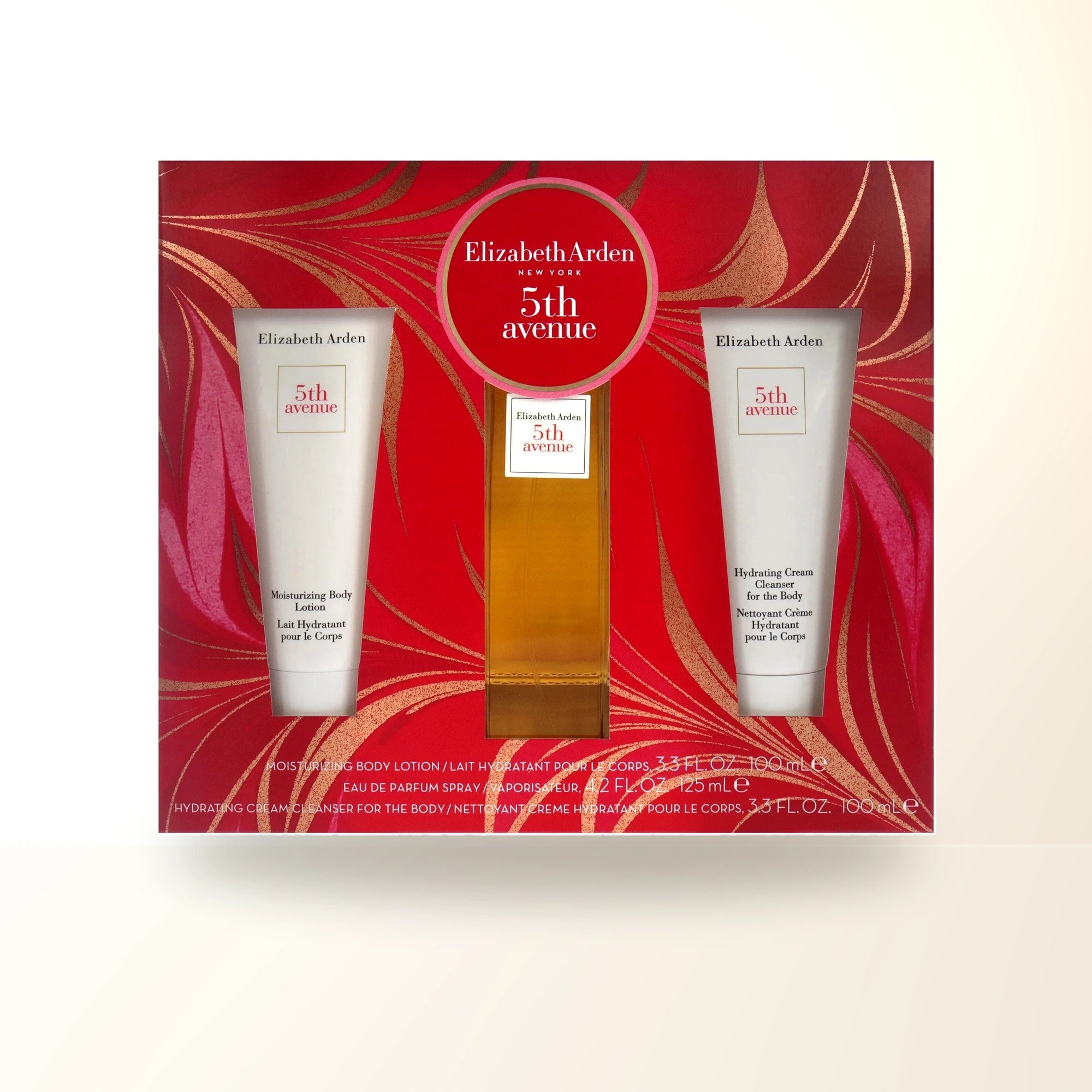 Fifth Avenue 3 Pcs Set For Women: 4.2 Eau De Parfum Spray + 3.3 Body Lotion + 3.3 Cleanser main product image