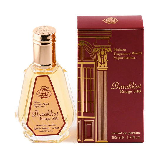 Fragrance World Barakkat Rouge 540 1.7 Extrait de Parfum Spray for Unisex