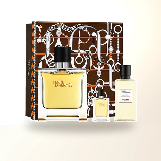 Hermes Terre D'hermes 3 Pcs Set: 3.4 Eau De Toilette + 0.5 Eau De Toilette + 1.35 Shower Gel main product image
