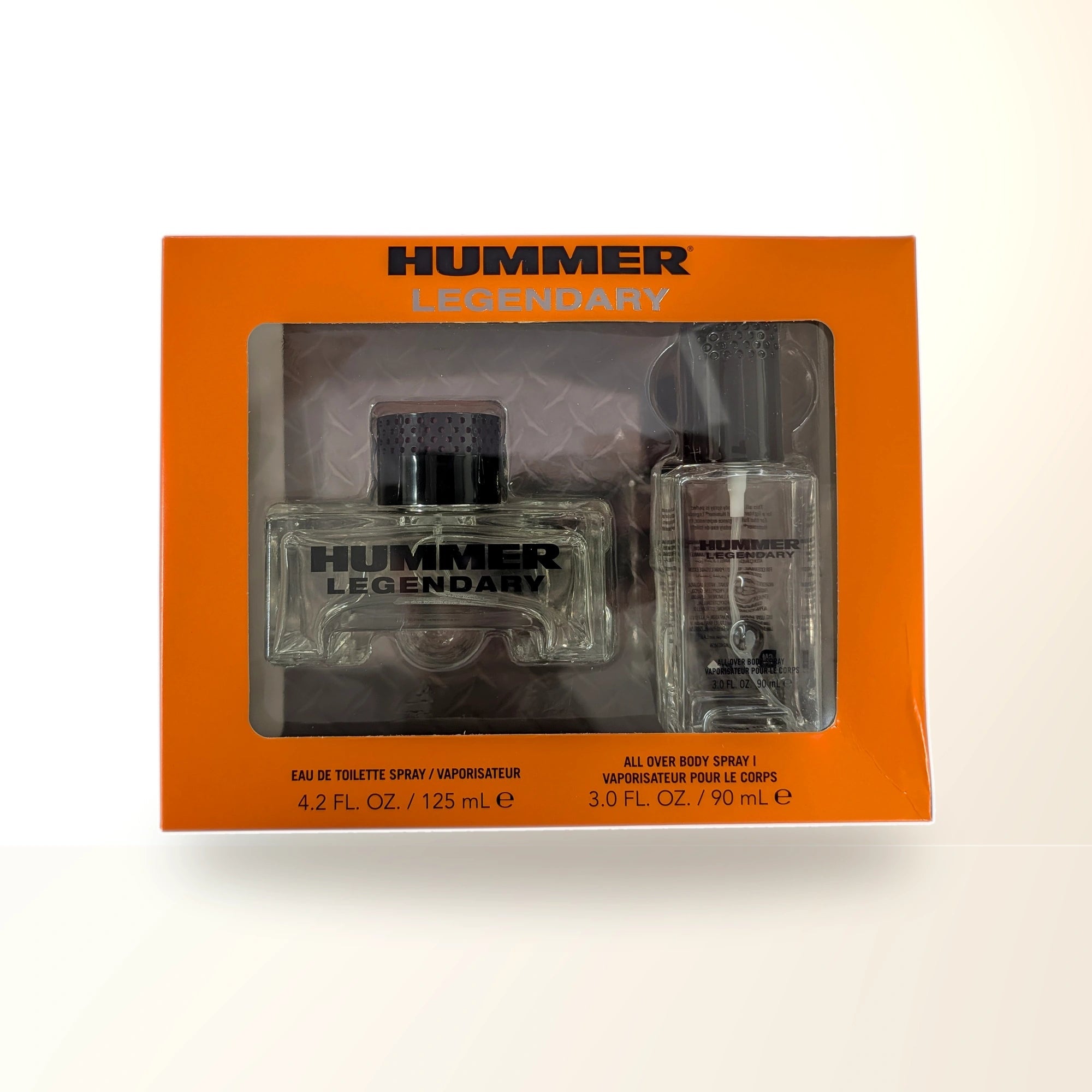 Hummer Legendary 2 Pcs Set For Men: 4.2 Eau De Toilette Spray + 3 Oz Body Spray main product image