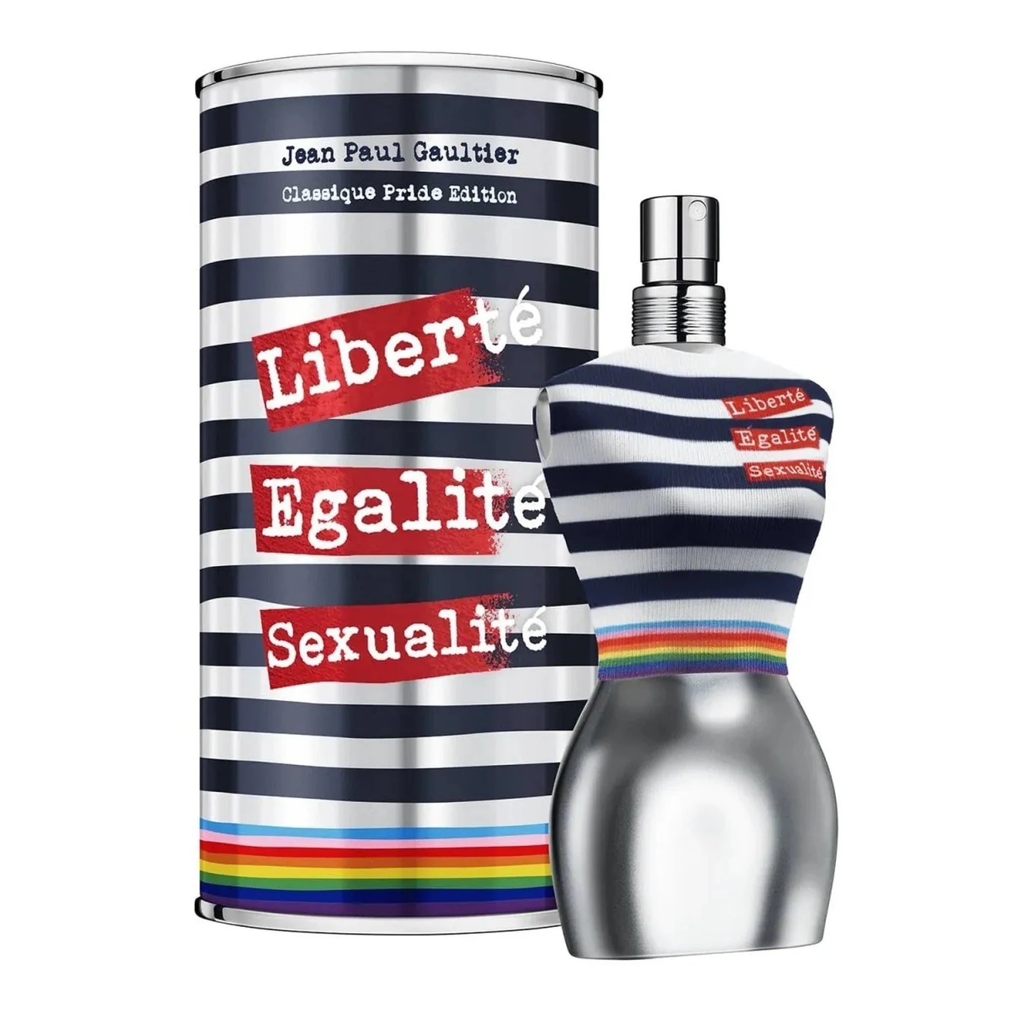 Jean Paul Gaultier Classique Pride Edition 2022 3.4 oz (100ml) bottle and presentation tin