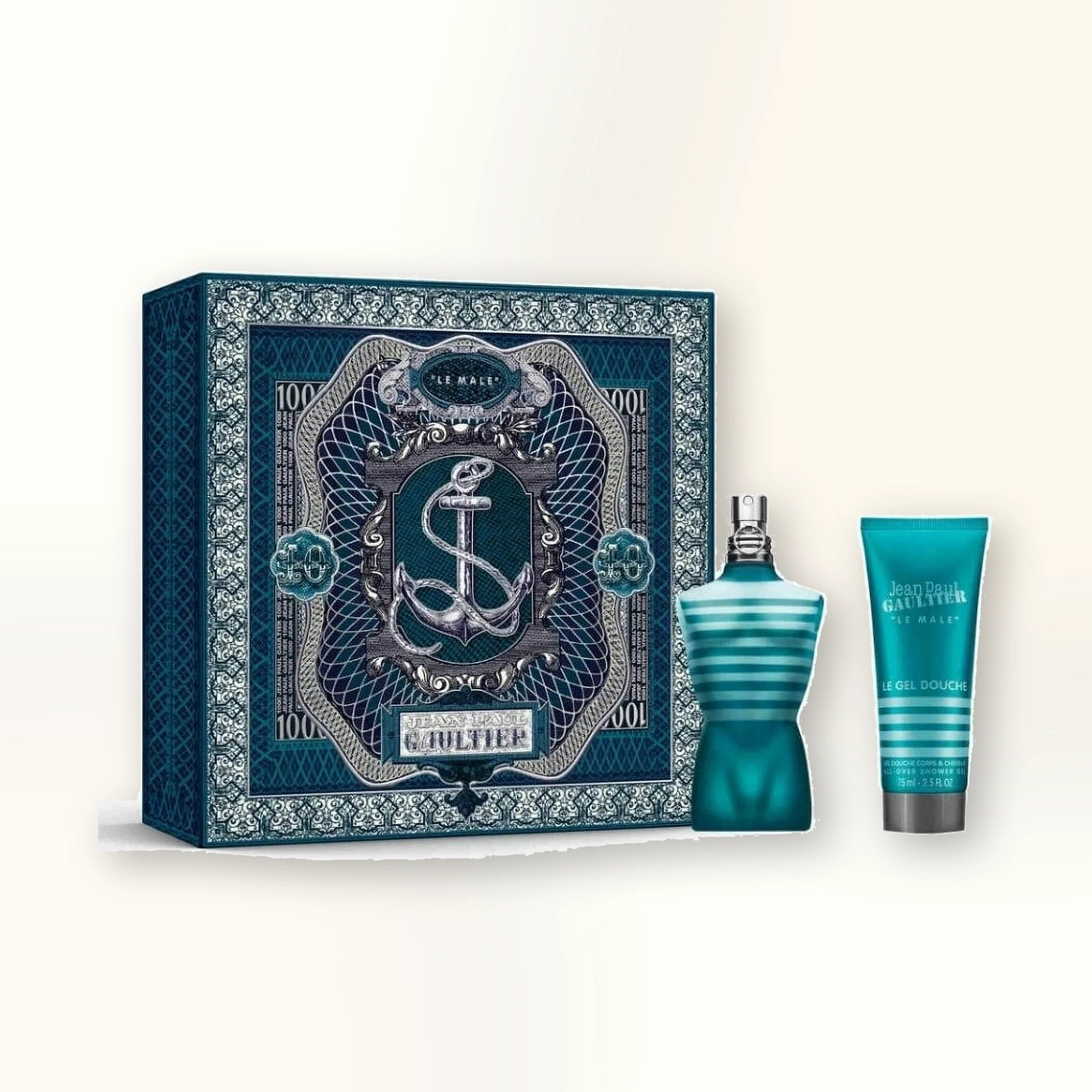 Jean Paul Gaultier Le Male 2 Pcs Set: 2.5 Eau De Toilette Spray + 2.5 Shower Gel main product image