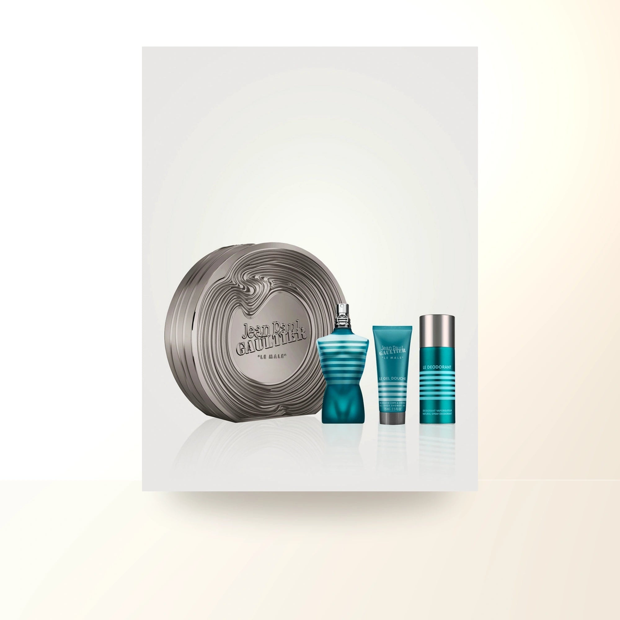Jean Paul Gaultier Le Male 3 Pcs Set: 4.2 Eau De Toilette Spray + 2.5 Shower Gel + 5.1 Deodorant Spray main product image