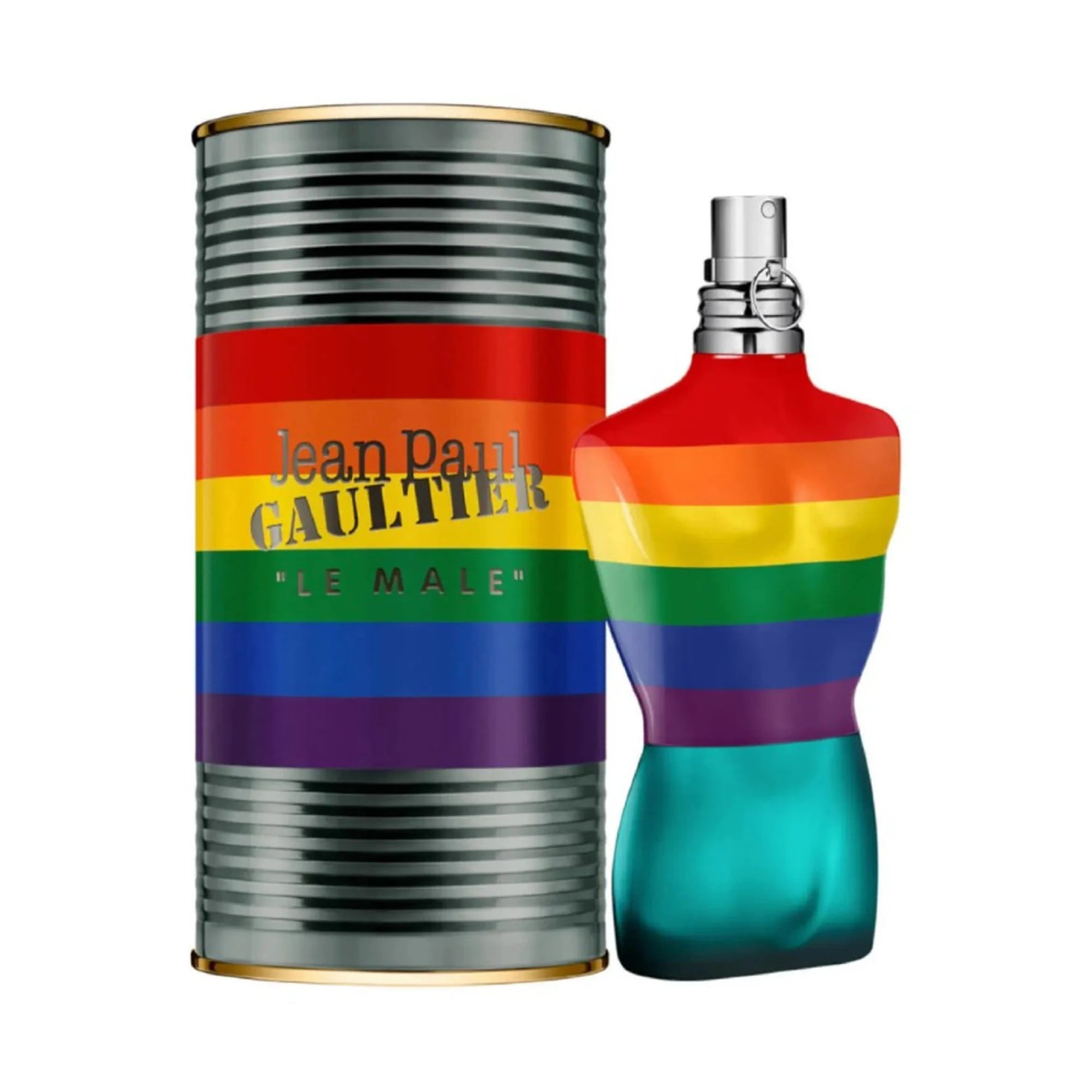 Jean Paul Gaultier Le Male Pride Collector Edition 4.2 Eau de Toilette Spray for Men