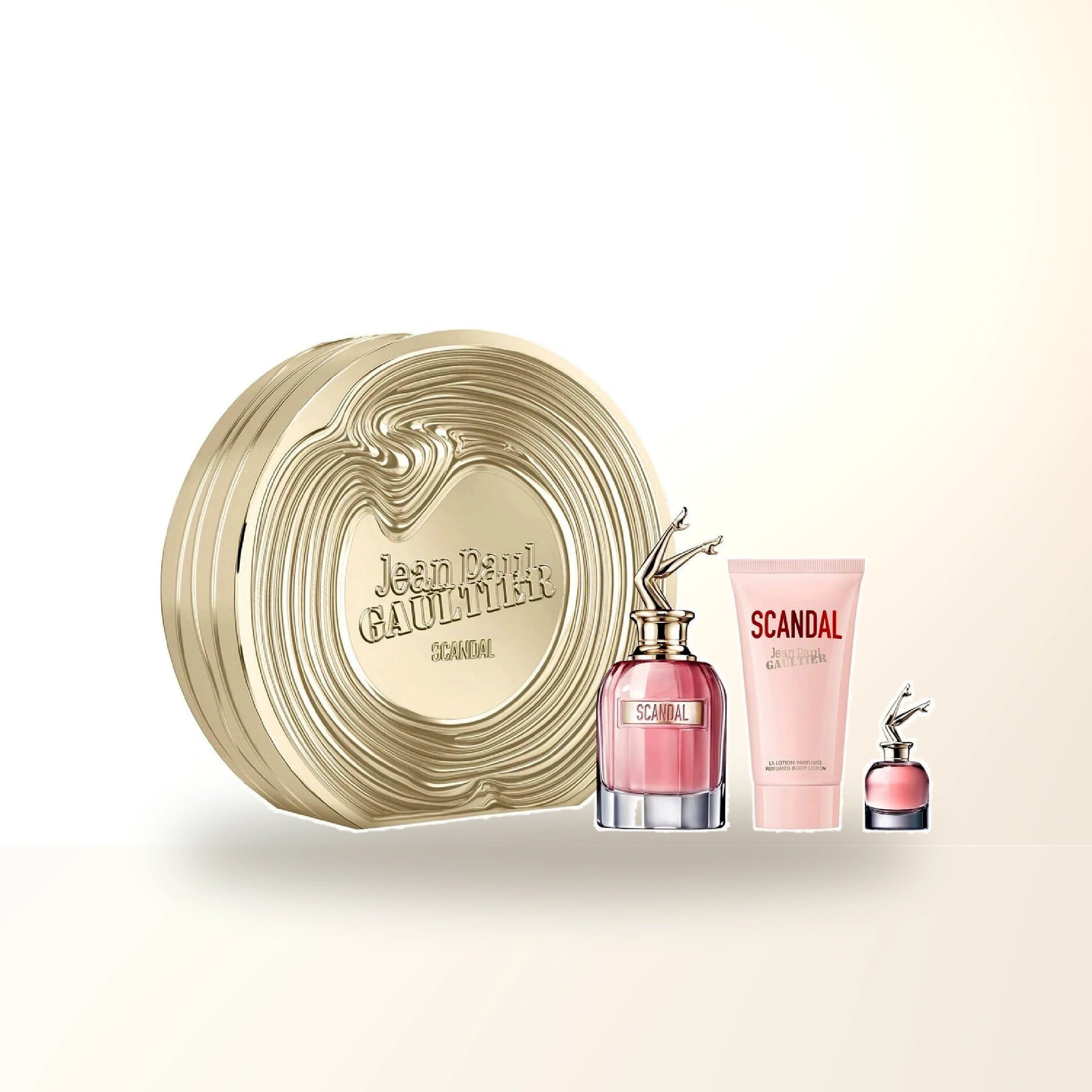 Jean Paul Gaultier Scandal 3 Pcs Set For Women: 2.7 Eau De Parfum Spray + 2.5 Body Lotion + 0.34 Eau De Parfum Spray main product image