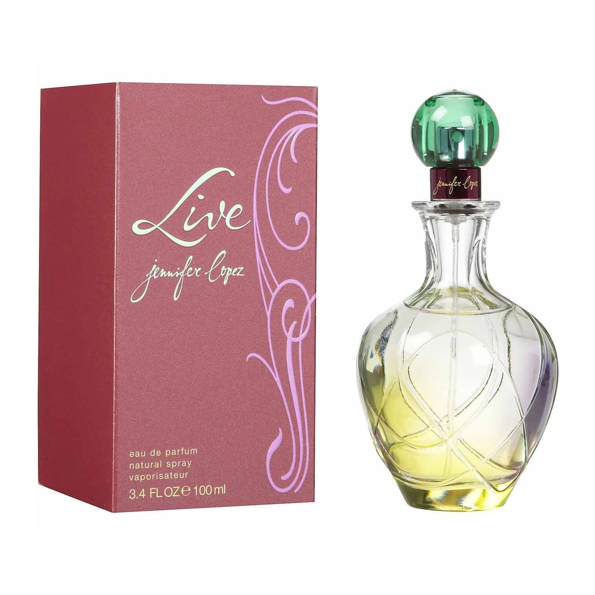 Jennifer Lopez J Lo Live 3.4 Eau de Parfum Spray for Women