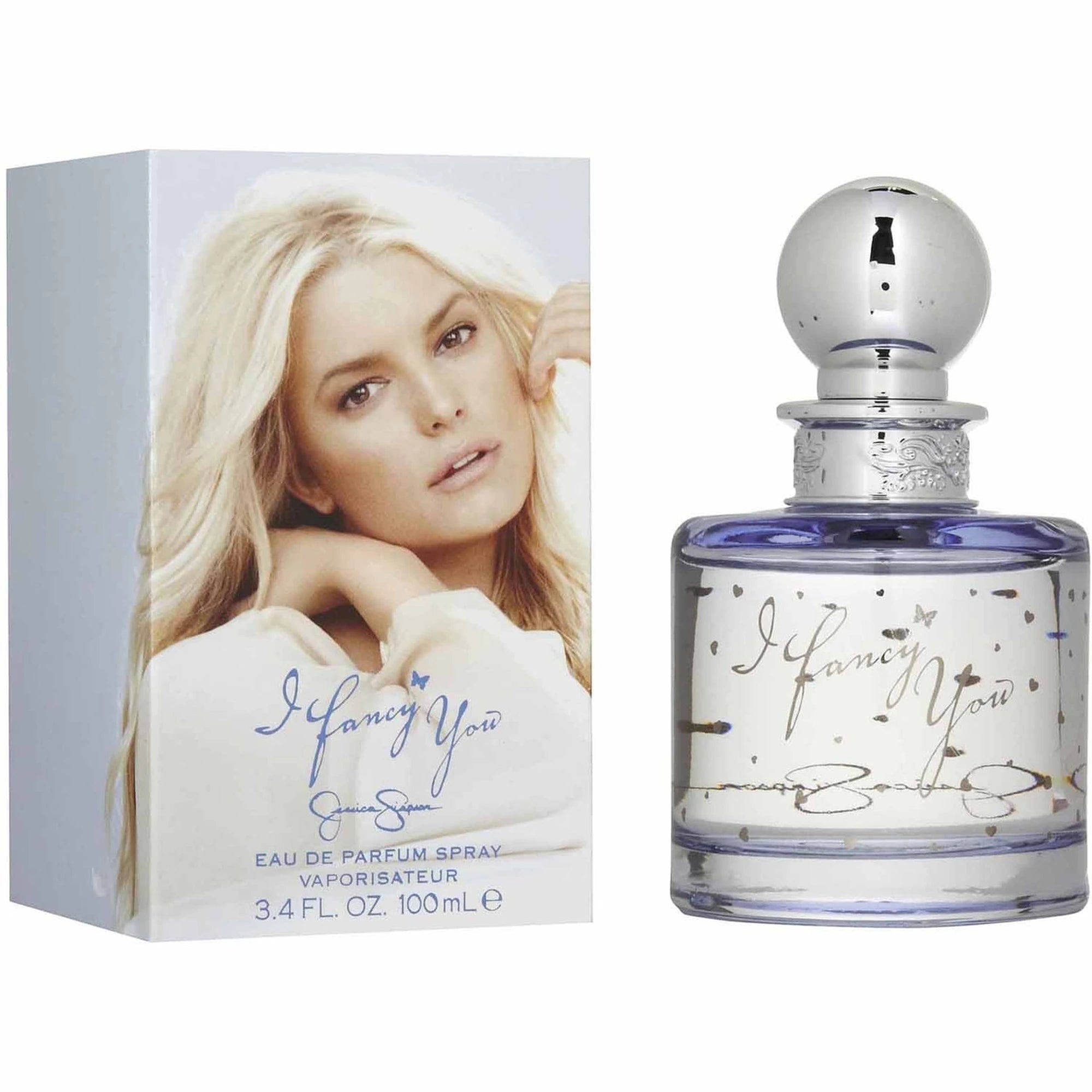 Jessica Simpson I Fancy You 3.4 oz (100ml) bottle and box