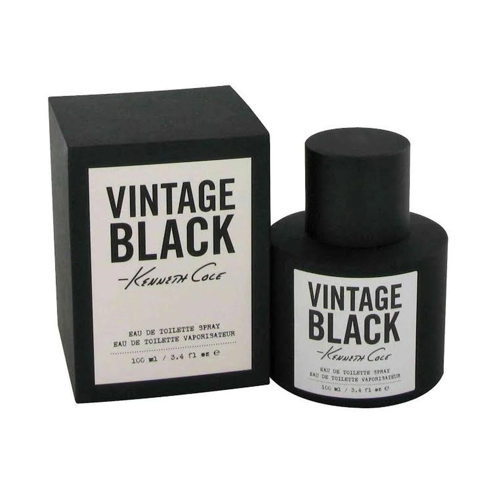 Kenneth Cole Vintage Black 3.4 EDT Sp for Men