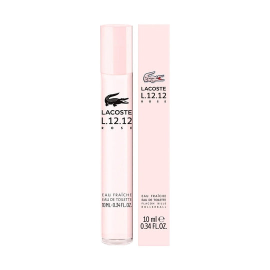 Lacoste L.12.12 Rose Eau Fraiche 0.33 Eau de Toilette Rollerball for Women