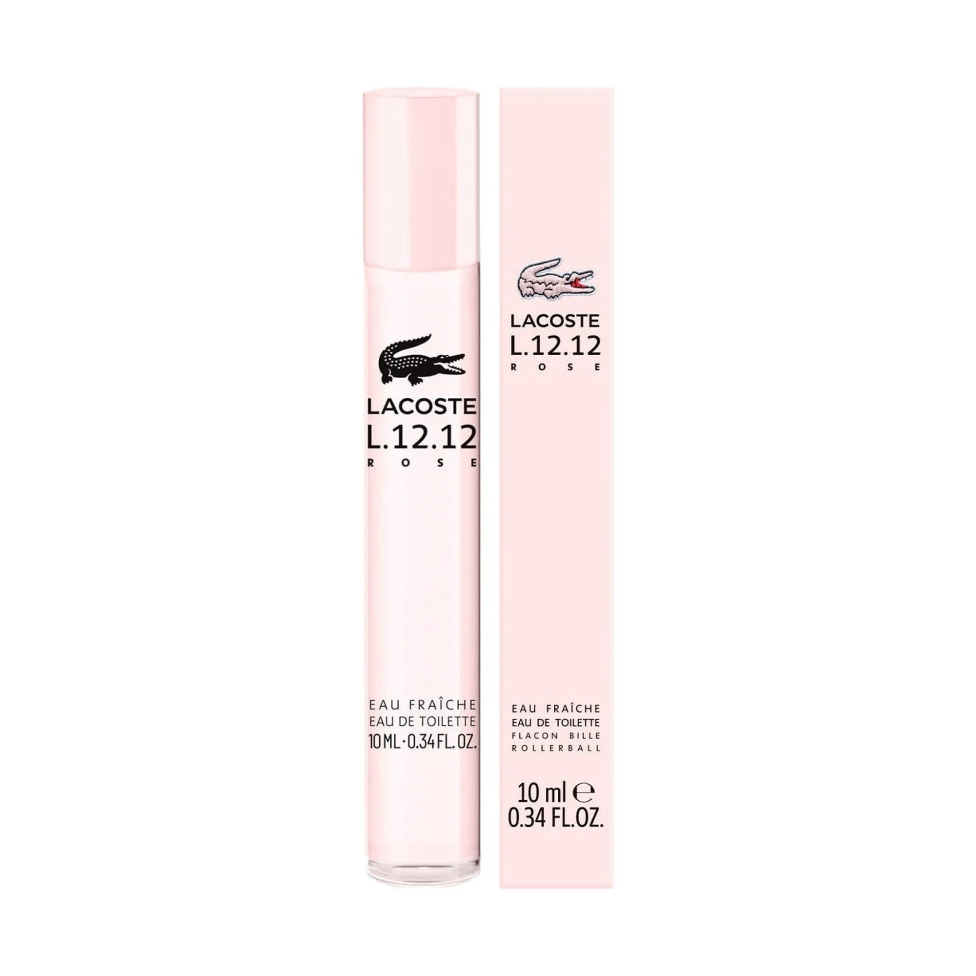 Lacoste L.12.12 Rose Eau Fraiche 0.33 Eau de Toilette Rollerball for Women