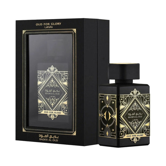 Lattafa Bade'E Al Oud For Glory 3.4 Eau de Parfum Spray for Unisex