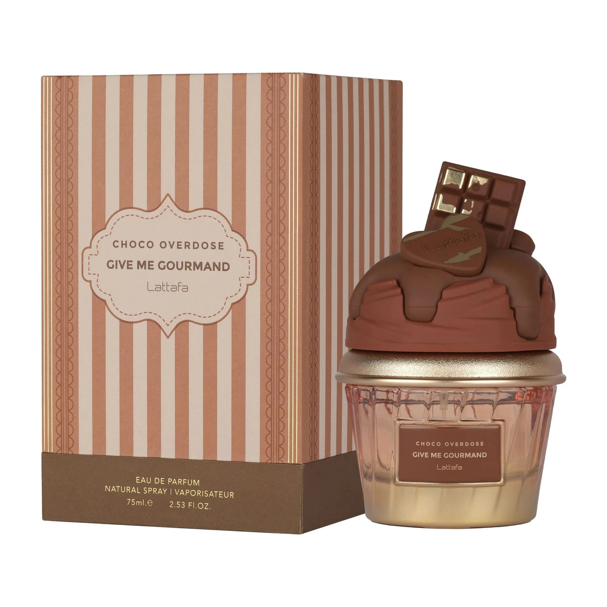 Lattafa Give Me Gourmand Choco Overdose 2.53 Eau de Parfum Spray for Unisex