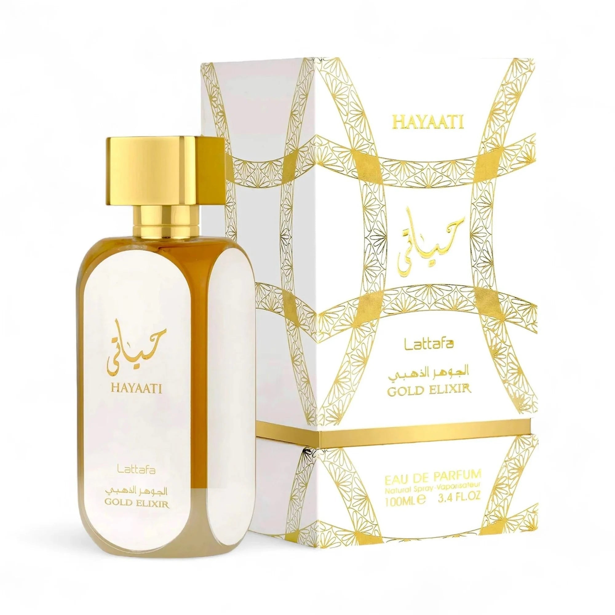 Lattafa Hayaati Gold Elixir 3.4 Eau de Parfum Spray for Women