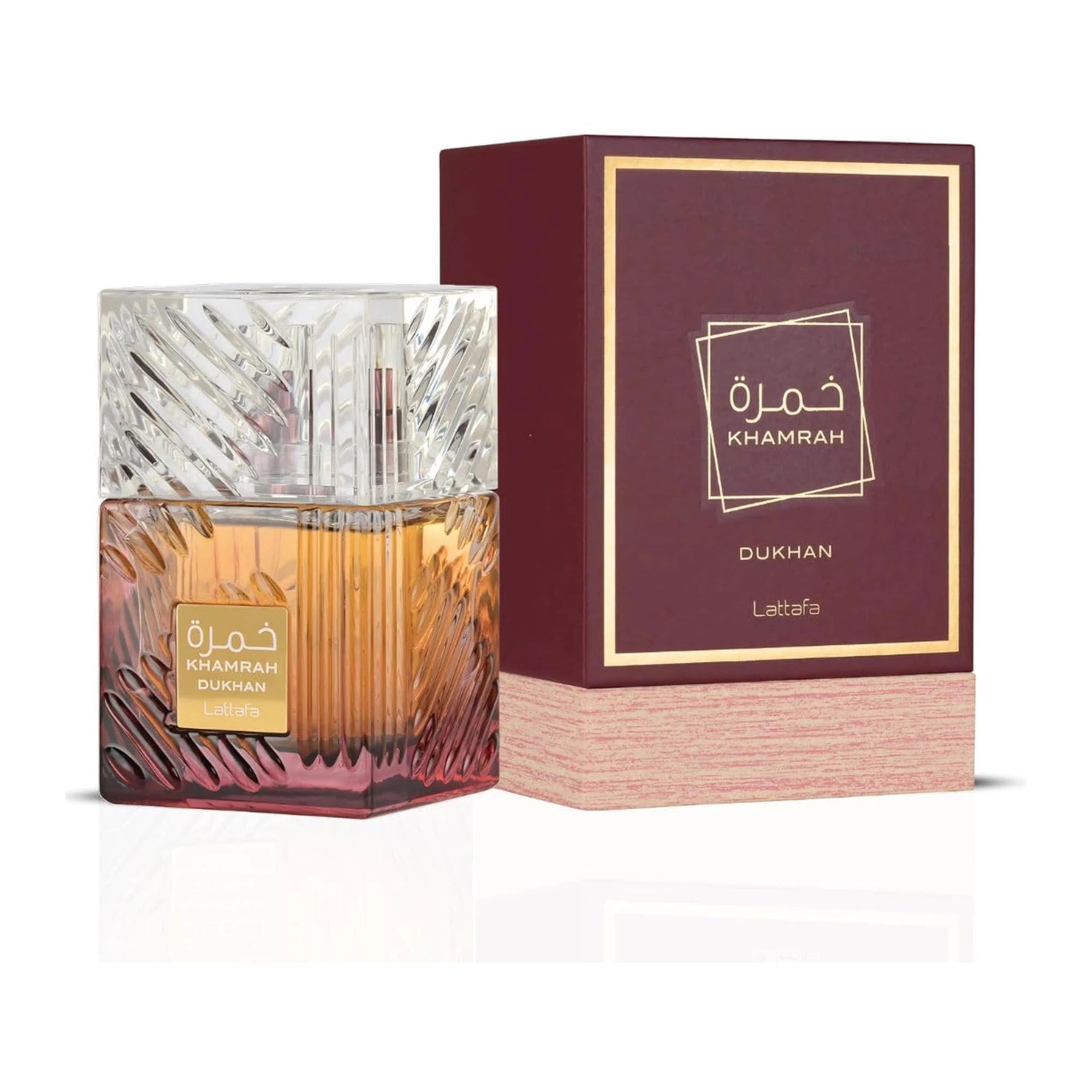 Lattafa Khamrah Dukhan 3.4 Eau de Parfum Spray for Men