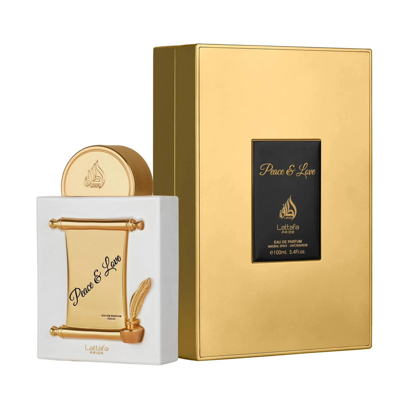 Lattafa Pride Peace & Love 3.4 Eau de Parfum Spray for Unisex