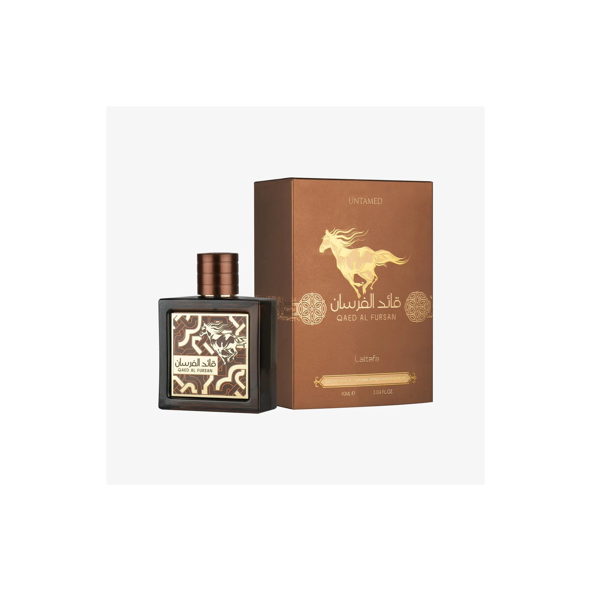 Lattafa Qaed Al Fursan Untamed 3.04 Eau de Parfum Spray for Unisex