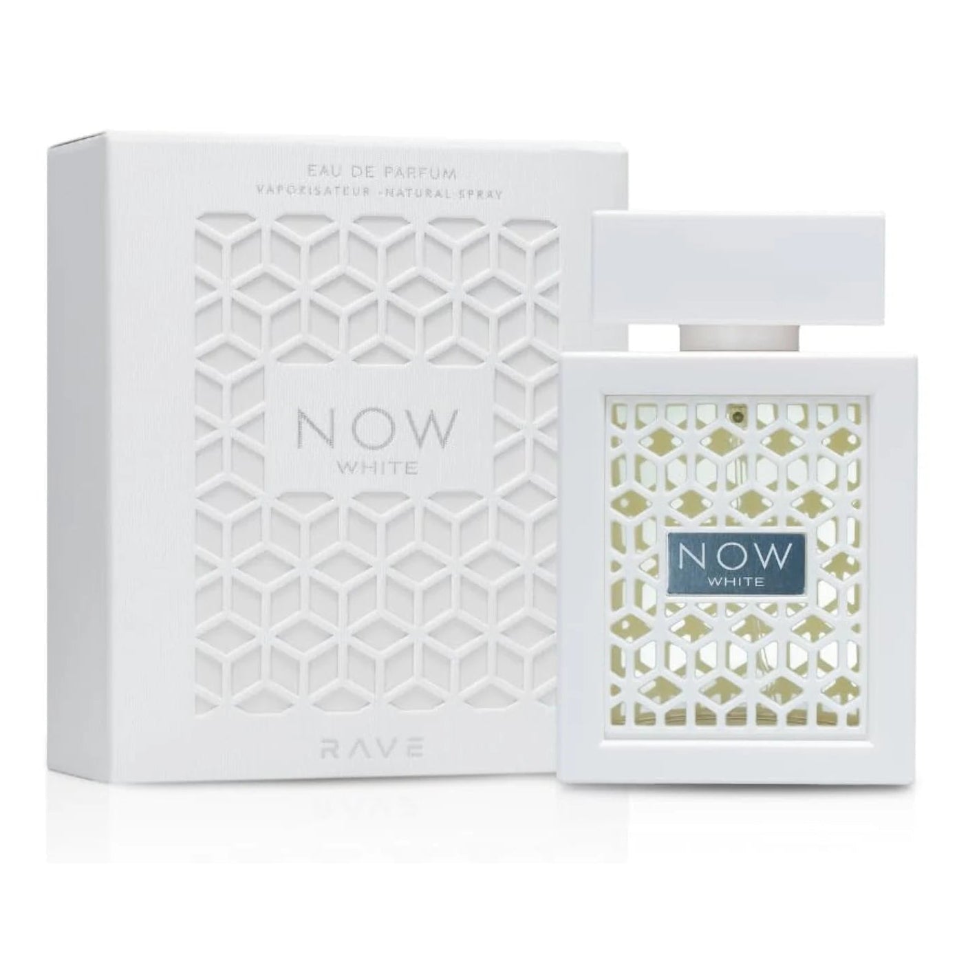 Lattafa Rave Now White 3.4 Eau de Parfum Spray for Unisex