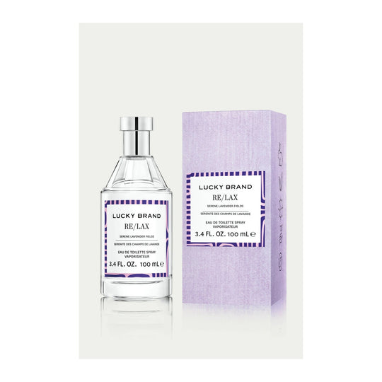 Lucky Brand Re/Lax 3.4 Eau de Toilette Spray for Unisex