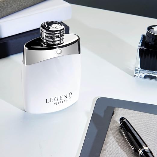 Montblanc Legend Spirit Long-Lasting Cologne for Men – Fresh Woody Eau de Toilette Montblanc