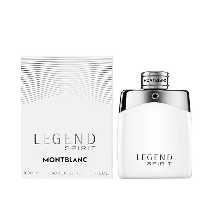 Montblanc Legend Spirit Long-Lasting Cologne for Men – Fresh Woody Eau de Toilette Montblanc