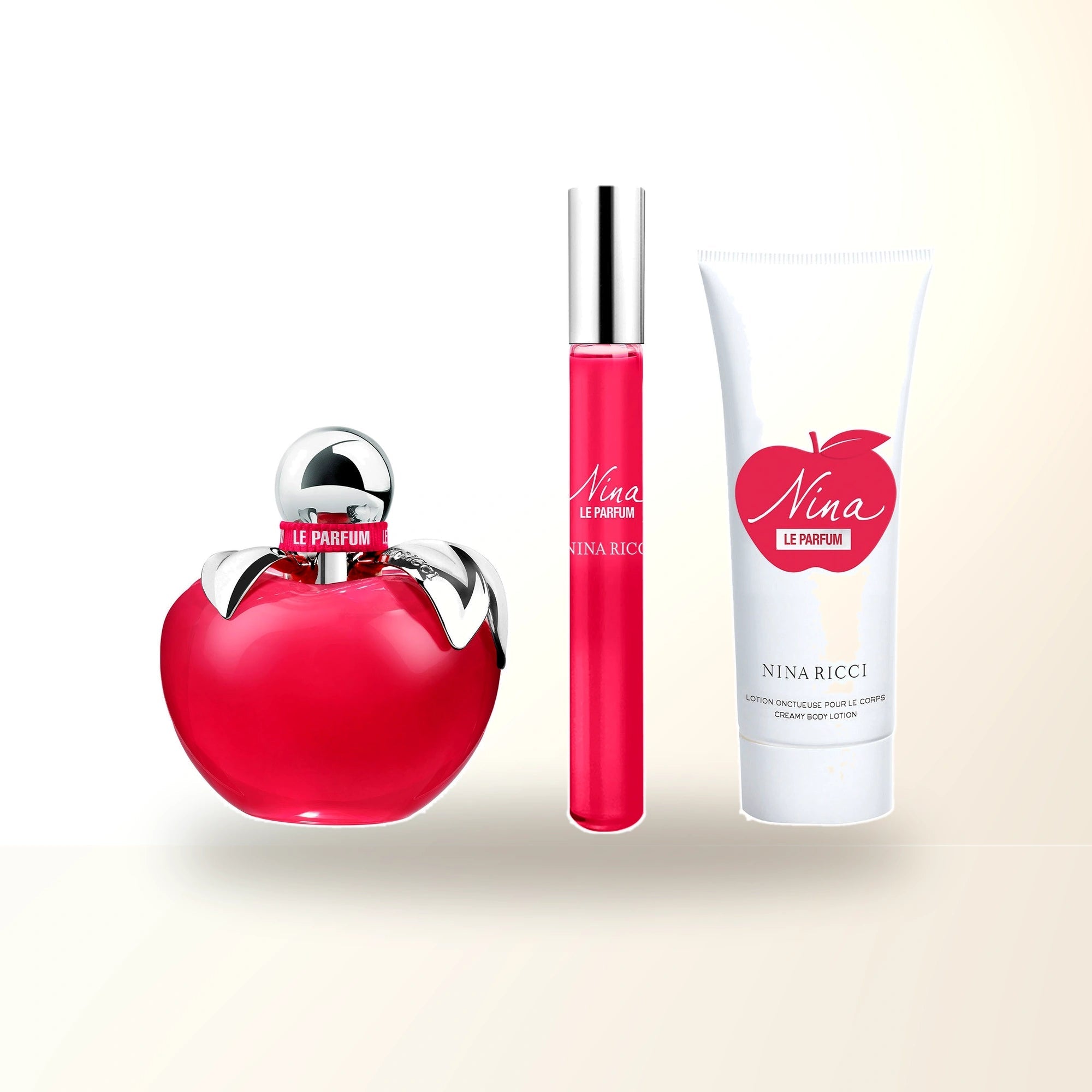 Nina Ricci Nina Le Parfum 3 Pcs Set For Women: 2.7 Eau De Parfum Spray + 0.34 Eau De Parfum Roll-on + 2.5 Body Lotion main product image