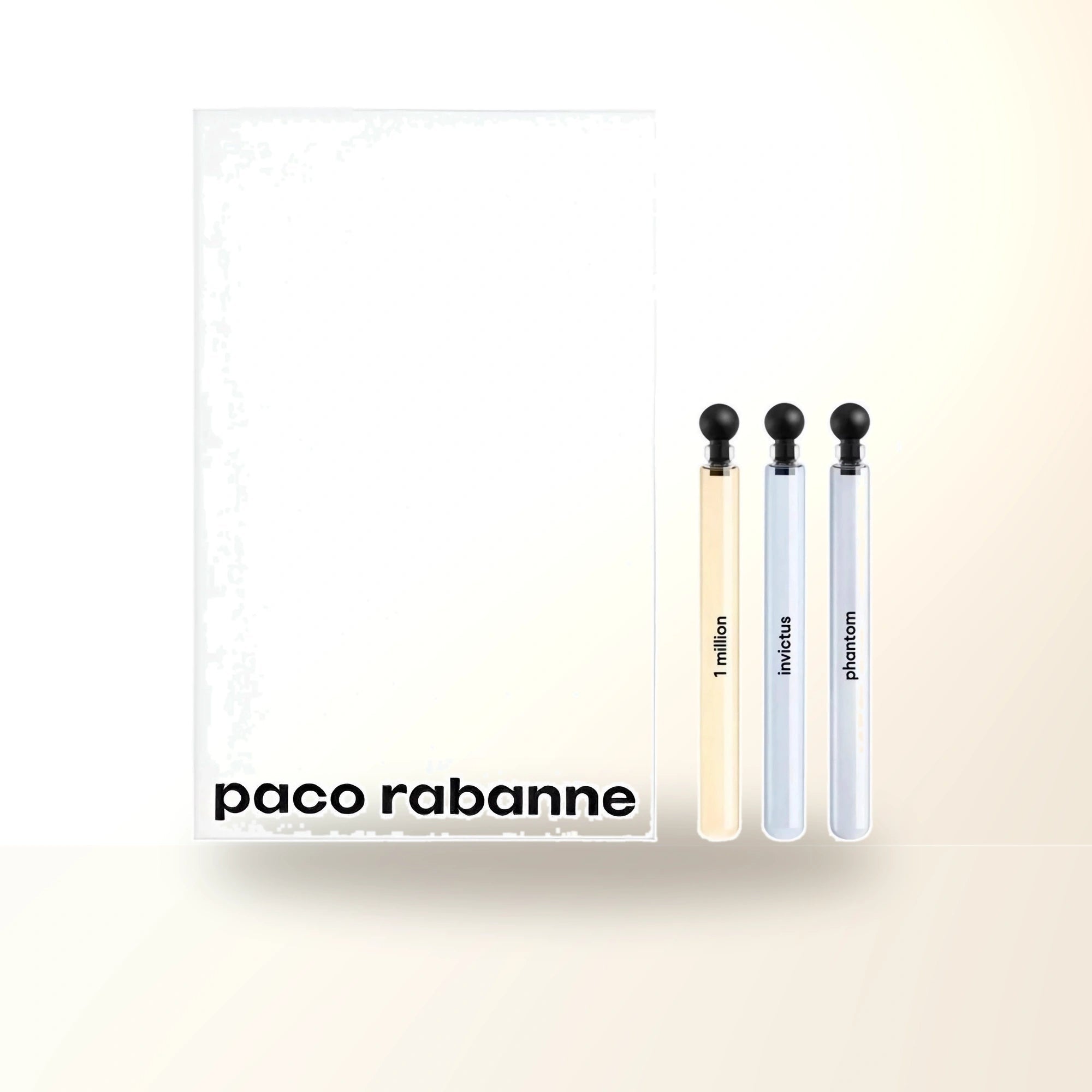 Paco Rabanne 3 * 4 Ml Eau De Toilette Mini Set For Men: 1 Million + Invictus + Phantom main product image