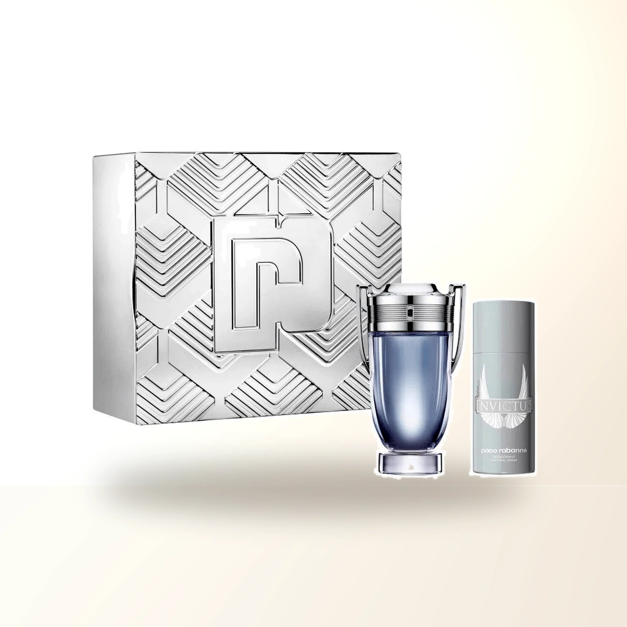 Paco Rabanne Invictus 2 Pcs Set For Men: 6.8 Eau De Toilette Spray + 5.1 Deodorant Spray main product image