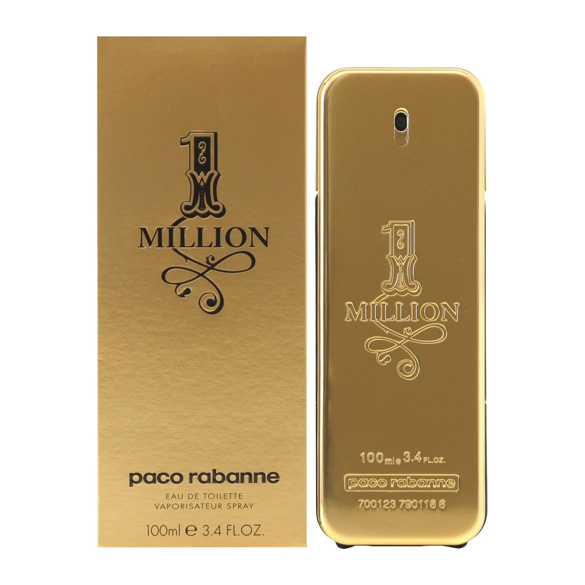 Paco Rabanne One Million 3.4 Eau de Toilette Spray for Men