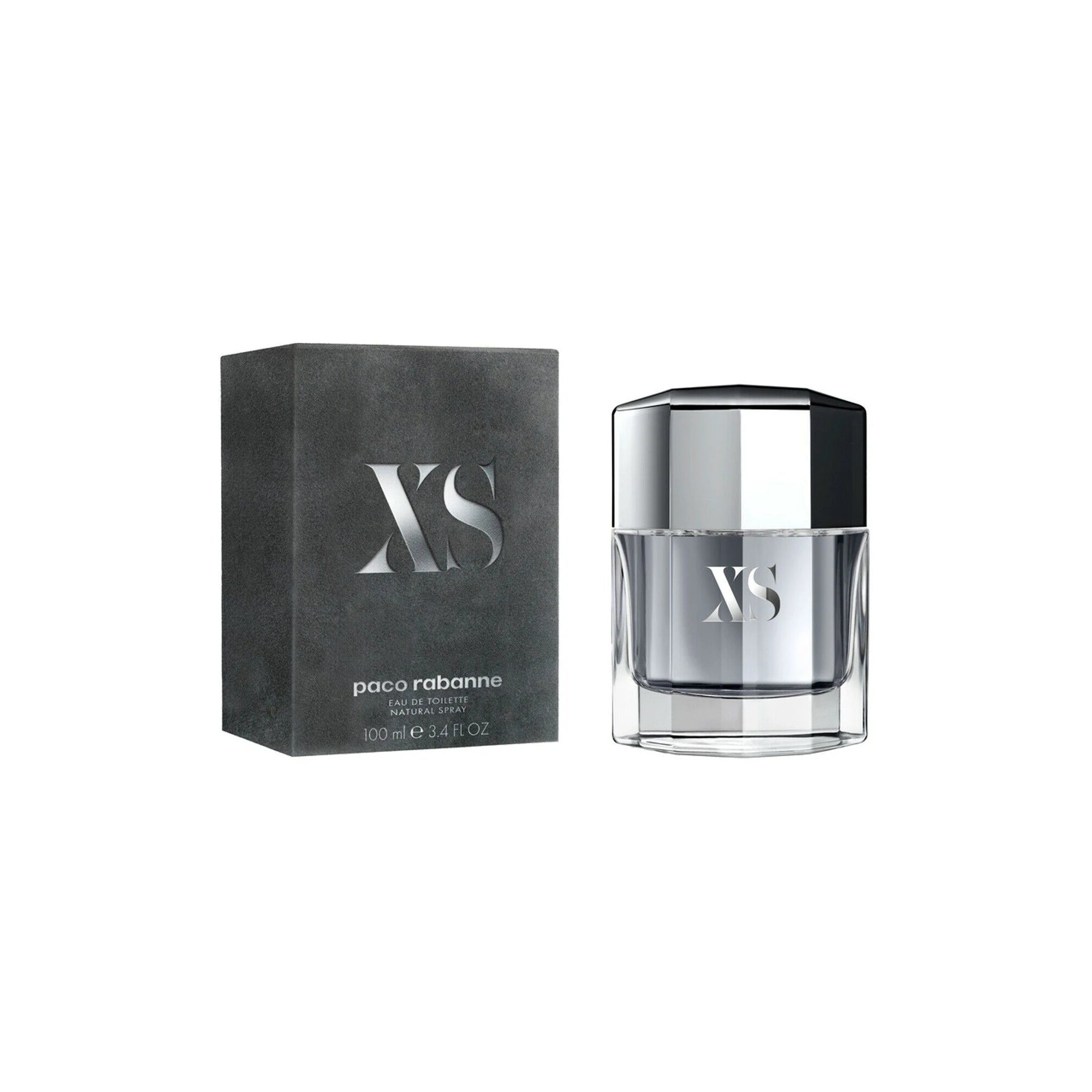 Paco Rabanne Xs 3.4 Eau de Toilette Spray (New Packaging) for Men