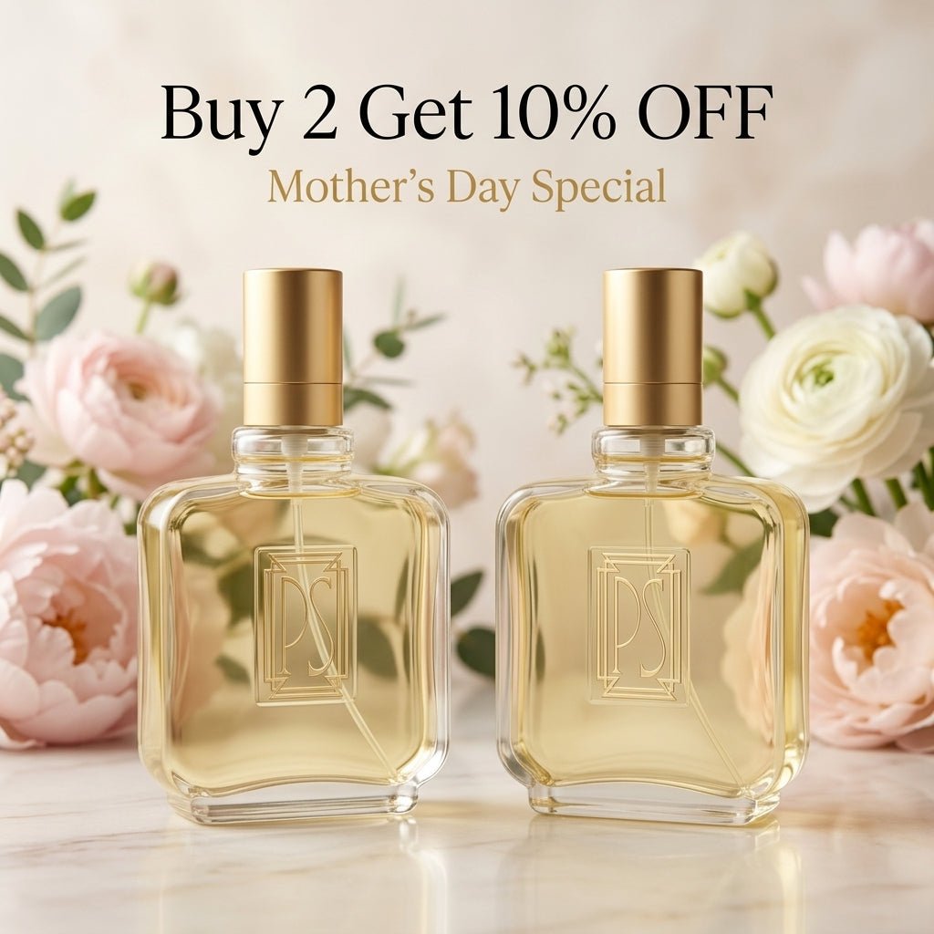 Buy 2 perfumes and get 10 percent off – Mother’s Day special offer on PS Fine Cologne Spray