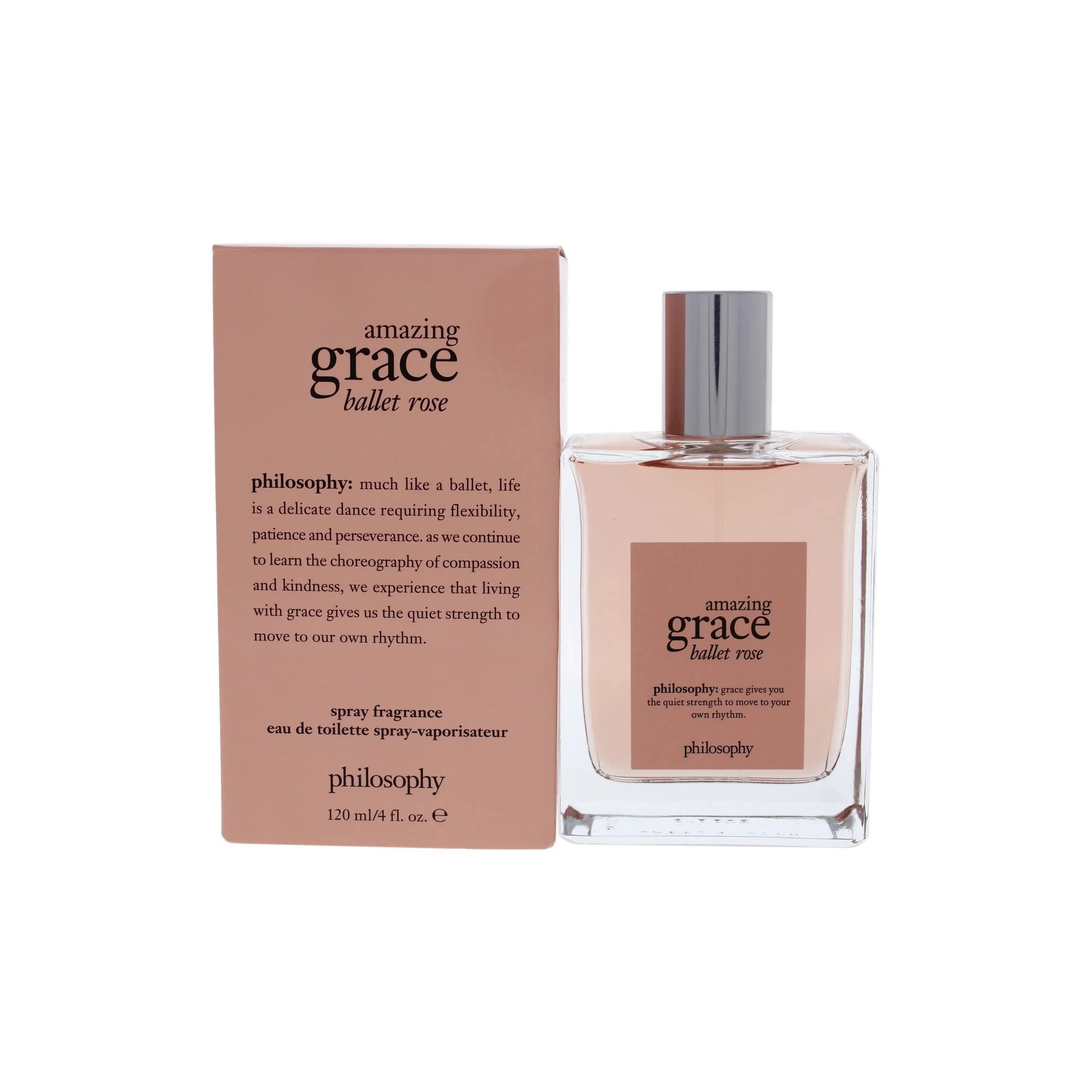 Philosophy Amazing Grace Ballet Rose 4 Oz Eau de Toilette Spray for Women