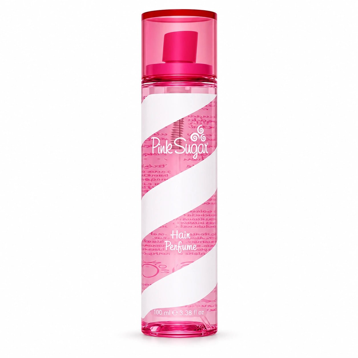 Pink Sugar Hair Perfume 100 ml pink and white spiral bottle