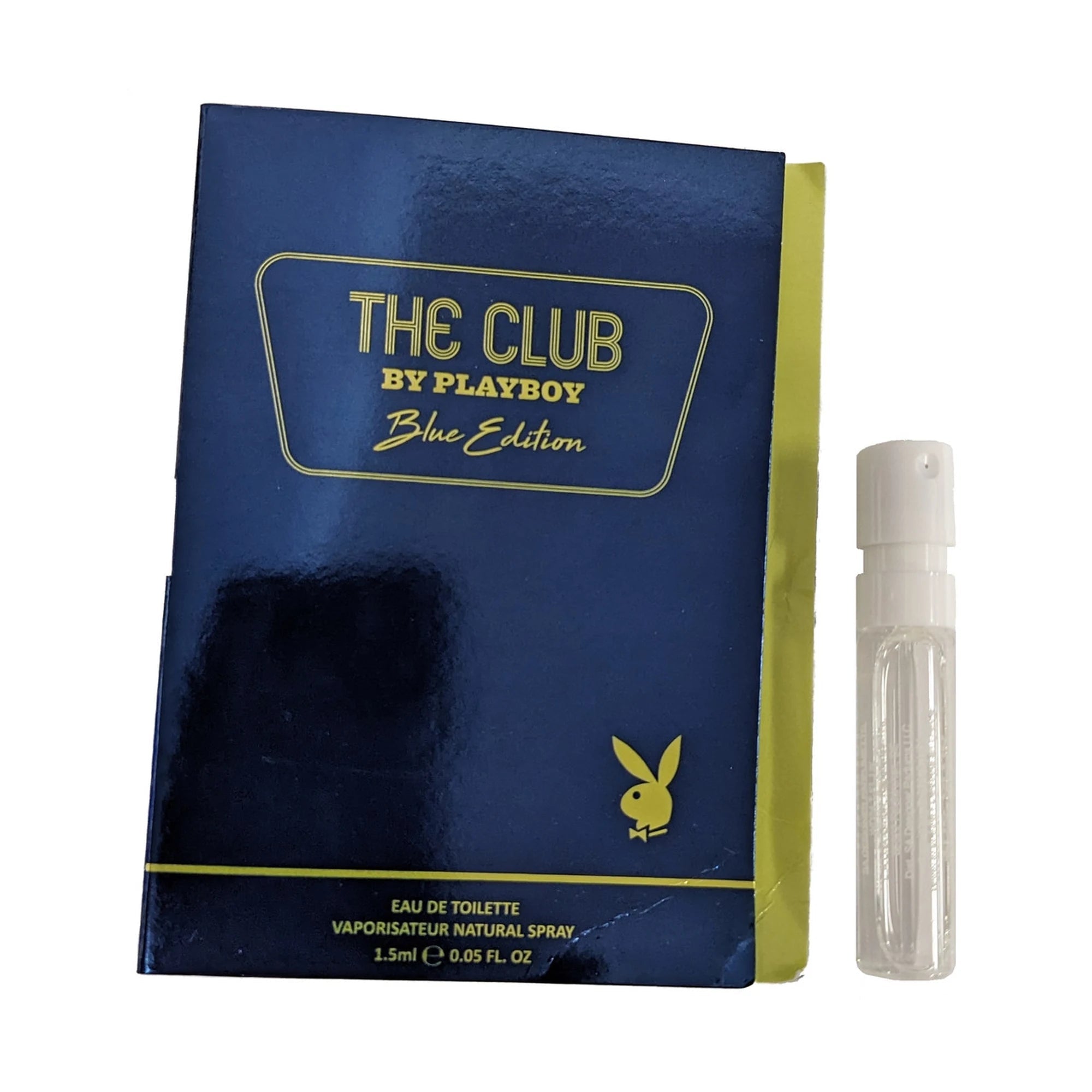 Playboy The Club Blue Edition 0.05 Eau de Toilette Spray Vial for Men