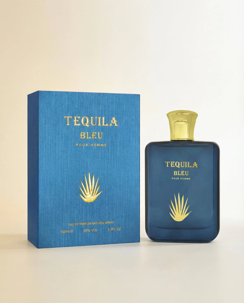 Tequila Bleu Eau de Parfum for men 100 ml bottle with box