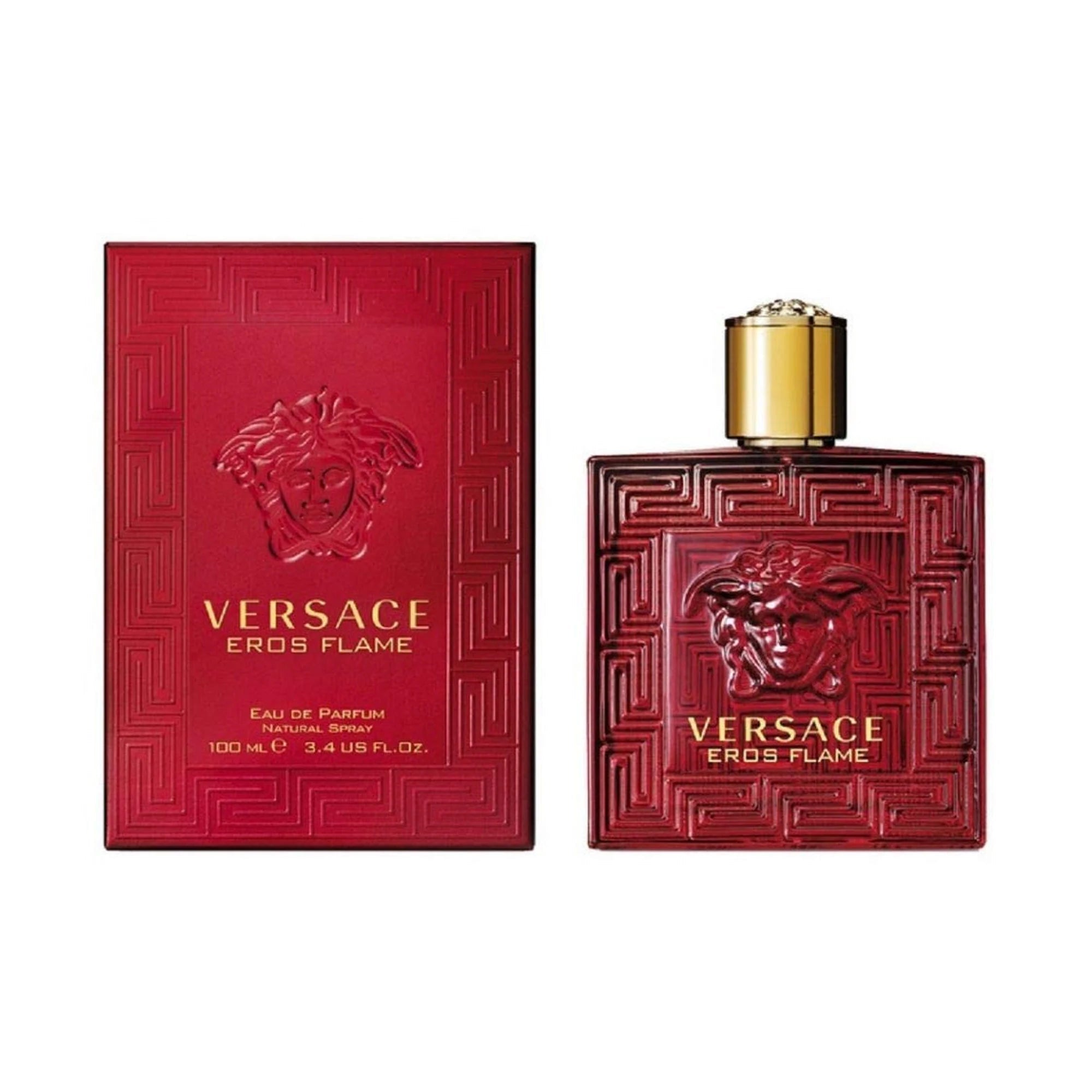 Versace Eros Flame 3.4 Eau de Parfum Spray for Men