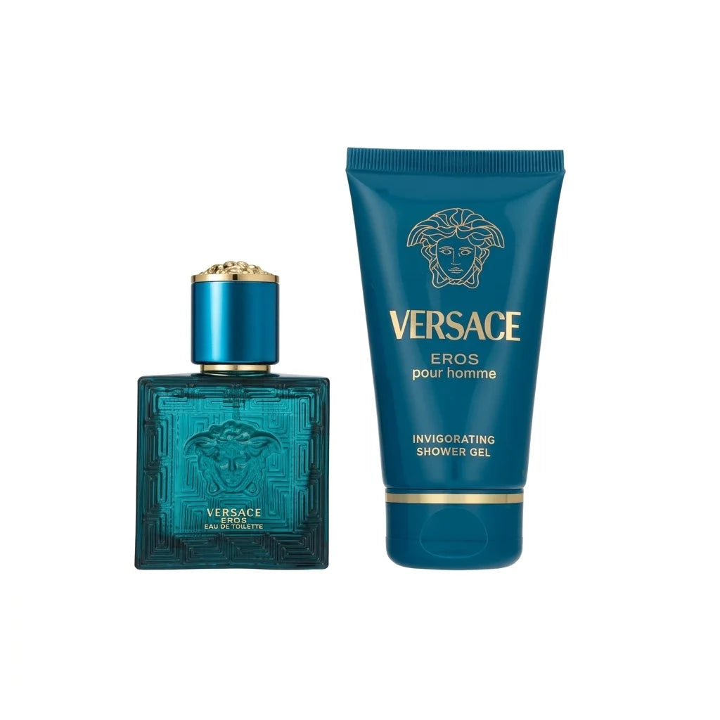 Versace Eros two-piece set with 30 ml Eau de Toilette and 50 ml shower gel