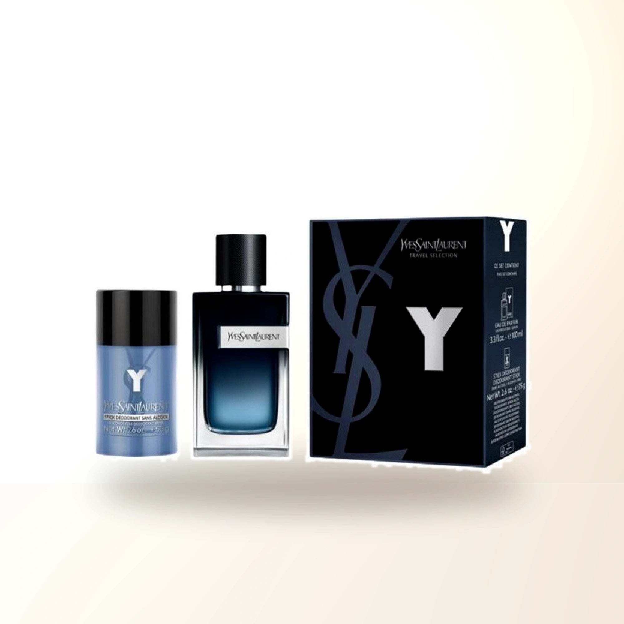 Y By Ysl 2pc Set For Men: 3.4 Eau De Parfum Spray + 2.5 Deodorant Stick main product image