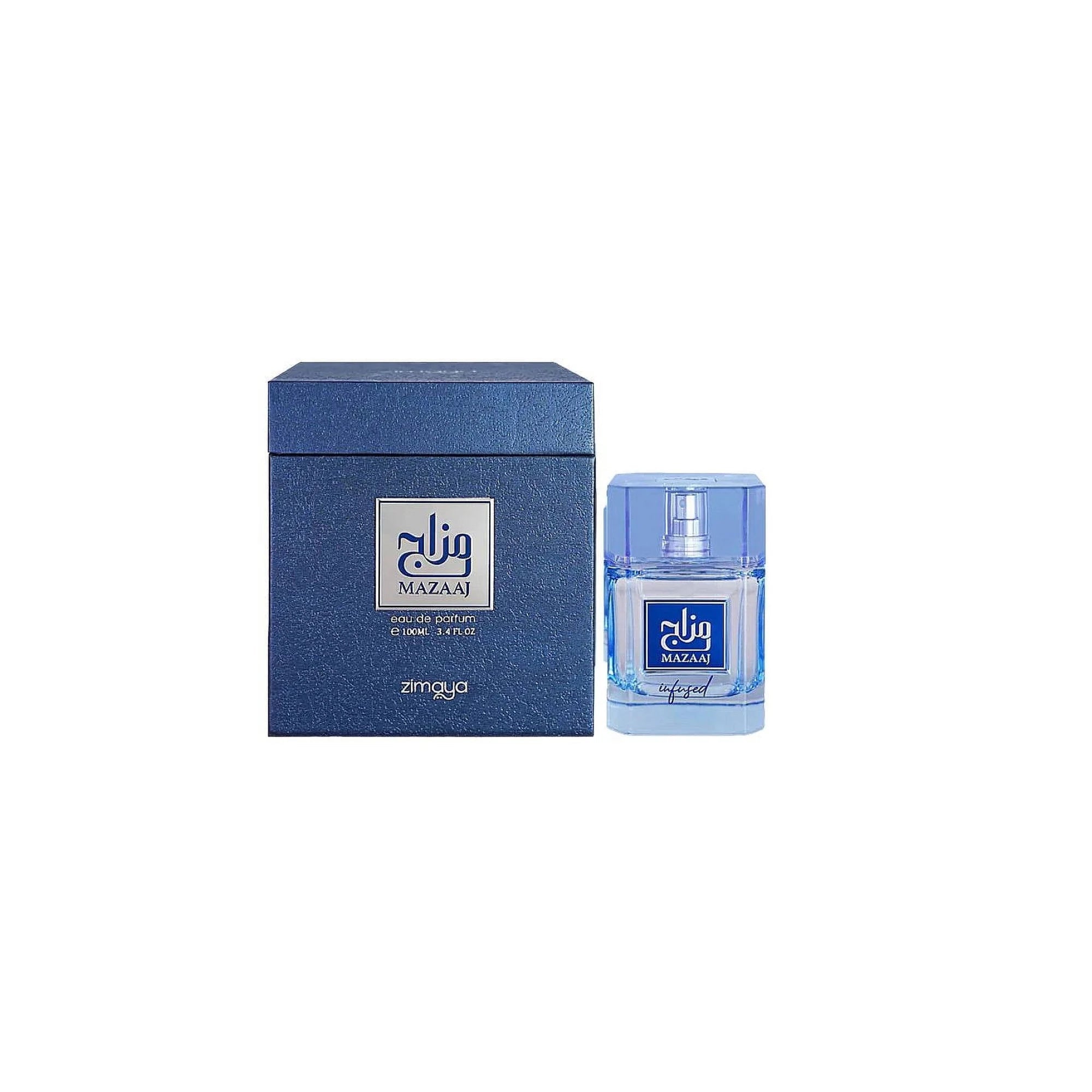 Zimaya Mazaaj Infused 3.4 Eau de Parfum Spray for Men